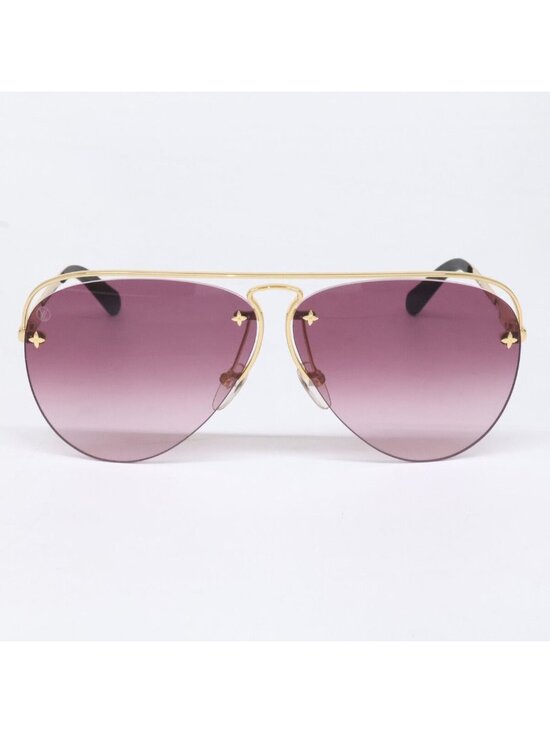 Louis Vuitton Grease Two Point Teardrop Eyewear